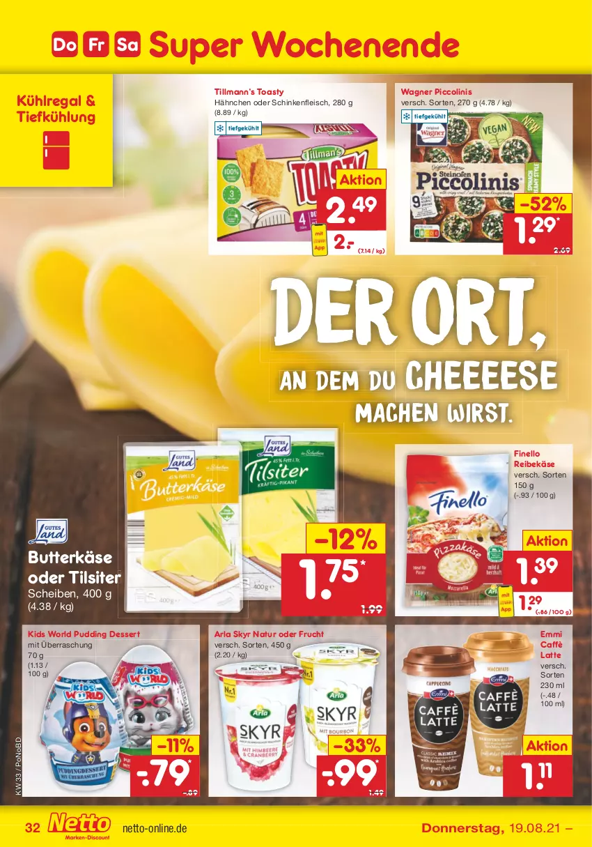 Aktueller Prospekt Netto Marken-Discount - von 16.08 bis 21.08.2021 - strona 32