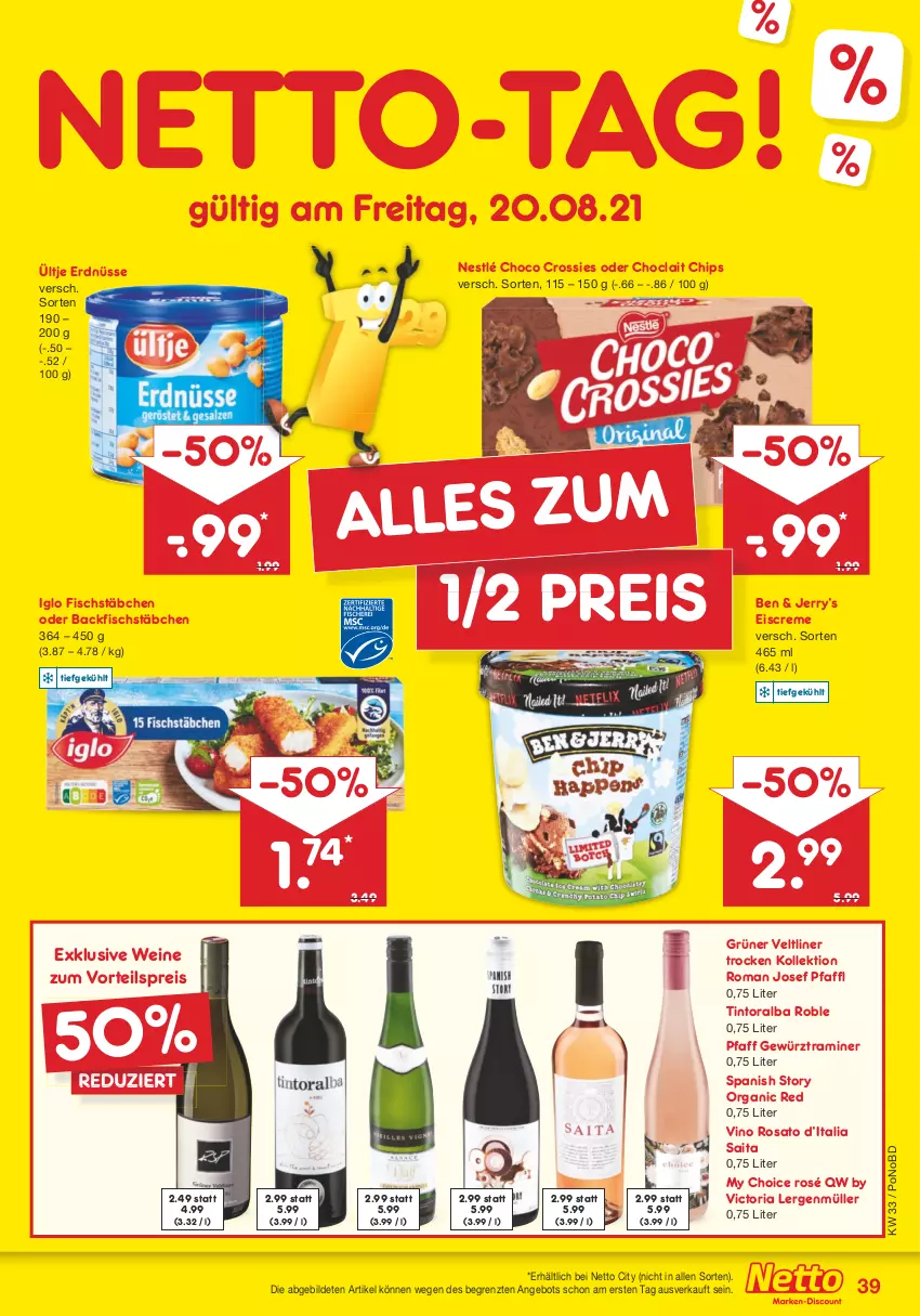 Aktueller Prospekt Netto Marken-Discount - von 16.08 bis 21.08.2021 - strona 39