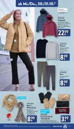 Gazetka promocyjna Aldi Nord - Von Montag - Gazetka - ważna od 02.11 do 02.11.2024 - strona 27 - produkty: Bau, baumwolle, bio, dell, ecovero, eier, elle, Finish, gin, handschuhe, hose, Jacke, lenzing, Mode, Pullover, Ria, Schal, schuhe, Steppjacke, Ti, touchscreen, up2fashion, WICK, wolle, ZTE