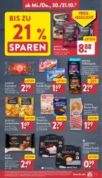 Gazetka promocyjna Aldi Nord - Von Montag - Gazetka - ważna od 02.11 do 02.11.2024 - strona 31 - produkty: alkohol, backmischung, Bagel, baileys, beutel, bohne, bohnen, brot, creme, Dr. Oetker, eier, eis, espresso, früchte, früchten, gin, kaffee, kaffee ganze bohnen, kaffeekapseln, Kapselmaschine, mac, Muffin, muffins, nespresso, nestlé, reis, riegel, rwe, schnitten, schoko, schokolade, sim, Tartufo, Ti, tiramisu, Trockenfrüchte, ZTE, zucker