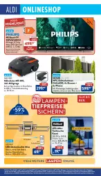 Gazetka promocyjna Aldi Nord - Von Montag - Gazetka - ważna od 02.11 do 02.11.2024 - strona 36 - produkty: akku, Bau, decke, deckenleuchte, dimmer, dvb, dvb-s2, eis, erde, fernbedienung, Lampe, led-deckenleuchte, Leuchte, mähroboter, ndk, rasen, reis, rum, Schal, Schale, senf, Sport, Ti, tiefpreis, tisch, tischleuchte, tuner, uhd, uhr