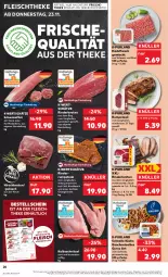 Gazetka promocyjna Kaufland - Prospekt - Gazetka - ważna od 29.11 do 29.11.2023 - strona 20 - produkty: angebot, angebote, beef, beko, braten, chili, eis, elle, erde, filet, fleisch, Fondue, geschnetzeltes, gewürz, gulasch, gyros, hackfleisch, hackfleisch gemischt, jungbullen, Kalbfleisch, kalbsschnitzel, knoblauch, krustenbraten, küche, LG, medaillons, mit zwiebeln, nuss, orange, orangen, pfanne, pfannen, purland, reis, rind, rinder, rinderbraten, rinderfilet, roastbeef, rum, rumpsteak, saft, schnitzel, schwein, schwein und rind, schweine, schweinefilet, schweinenacken, schweinerücken, Speck, steak, telefon, Ti, uhr, vom schweinenacken, wein, weine, Zelt, ZTE, zwiebel, zwiebeln