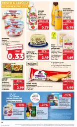 Gazetka promocyjna Kaufland - Prospekt - Gazetka - ważna od 29.11 do 29.11.2023 - strona 26 - produkty: angebot, baguette, Becher, beutel, bio, blume, blumen, brot, Burrata, butter, buttermilch, coupon, coupons, creme, dessert, ehrmann, eier, eierspätzle, eis, erbsen, fleisch, frucht, früchte, geback, gewürz, grana, grana padano, ilag, joghur, joghurt, kartoffel, kichererbsen, knoblauch, Knoblauchcreme, kräuter, meersalz, mehl, Meister, milch, mit knoblauch, mozzarella, Müller, nudel, nudeln, padano, parmigiano, parmigiano reggiano, Popp, Rana, rapsöl, reggiano, rel, salat, salz, sauce, saucen, schoko, schokolade, sonnenblume, sonnenblumen, suppe, suppen, teigwaren, Ti, ZTE