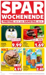 Gazetka promocyjna Kaufland - Prospekt - Gazetka - ważna od 29.11 do 29.11.2023 - strona 6 - produkty: angebot, bitburger, braten, burger, eis, kaffee, kaffeepads, lachs, natur, pfeffer, pils, premium pils, purland, saft, schinken, schinkenbraten, schwein, senseo, Ti, wein, ZTE