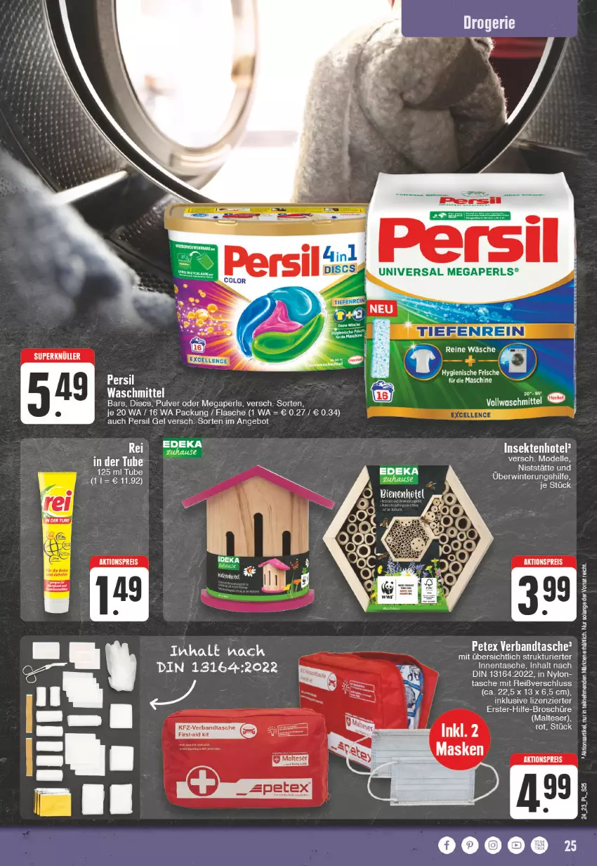 Aktueller Prospekt E Center - Angebote der Woche - von 12.06 bis 17.06.2023 - strona 25 - produkty: aktionspreis, angebot, dell, eis, elle, malteser, Maske, megaperls, Mode, persil, reis, Tasche, tee, Ti, universal megaperls, waschmittel, Zelt