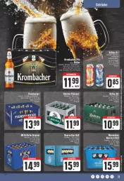 Gazetka promocyjna E Center - Angebote der Woche - Gazetka - ważna od 17.06 do 17.06.2023 - strona 21 - produkty: eis, getränk, getränke, gin, holsten, holsten pilsener, krombache, krombacher, krombacher pils, oder radler, pils, pilsener, radler, tee, Ti, veltins