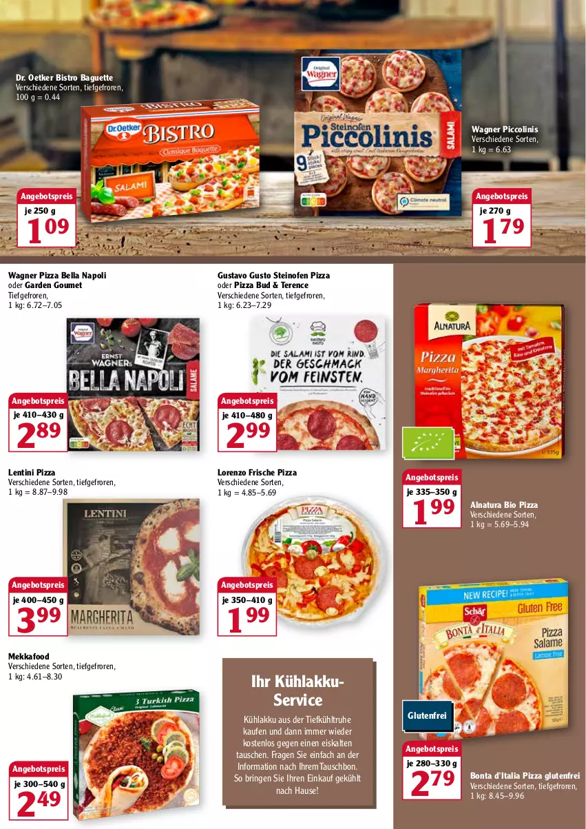 Aktueller Prospekt Globus - Prospekte - von 07.03 bis 12.03.2022 - strona 2 - produkty: akku, angebot, angebotspreis, baguette, bio, Bistro Baguette, Dr. Oetker, eis, kühlakku, kühlakkus, lorenz, natur, natura, Ofen, piccolinis, pizza, reis, ring, steinofen, steinofen pizza, Ti, wagner