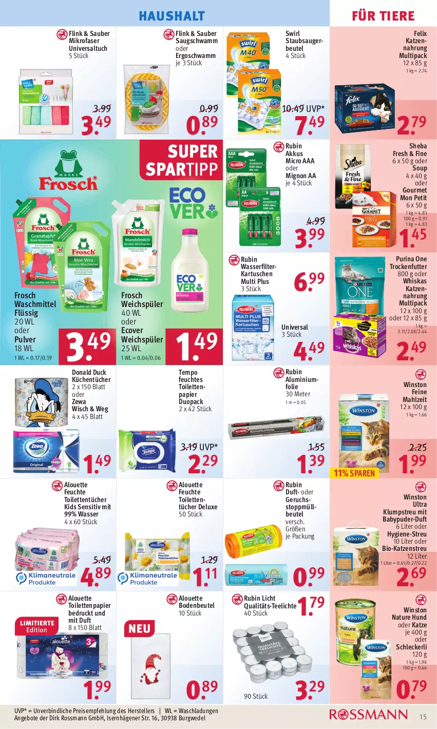 Aktueller Prospekt Rossmann - Prospekte - von 22.11 bis 26.11.2021 - strona 15