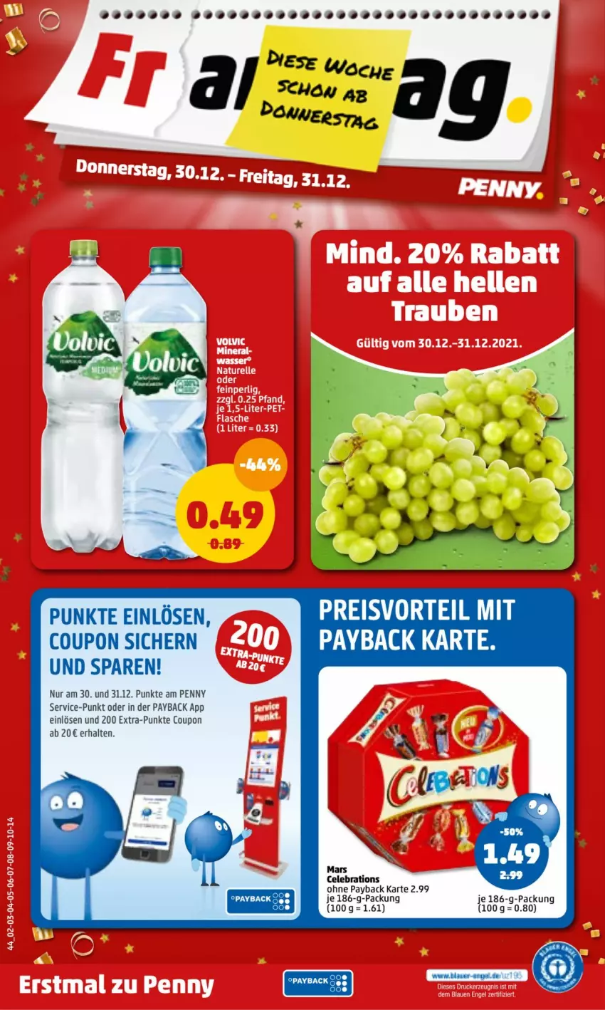 Aktueller Prospekt Penny - Prospekte - von 27.12.2022 bis 01.01.2023 - strona 44 - produkty: coupon, eis, payback, preisvorteil, reis, Ti