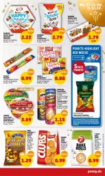Gazetka promocyjna Penny - Prospekte - Gazetka - ważna od 01.01 do 01.01.2023 - strona 21 - produkty: beutel, chips, cracker, erde, ferrero, haribo, Kinder, lachgummi, lorenz, mam, nimm2, pringles, ring, schoko, snack, storck, tee, Ti, tortilla, Tortilla Chips
