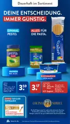 Gazetka promocyjna AldiSud - NÄCHSTE WOCHE - Gazetka - ważna od 27.01 do 27.01.2024 - strona 3 - produkty: aldi, auer, aufschnitt, barilla, cin, discount, eis, elle, feinkost, gin, lebensmittel, mac, monitor, mozzarella, pasta, pesto, reis, rel, rezept, rezepte, spaghetti, Ti