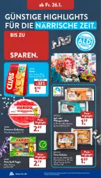 Gazetka promocyjna AldiSud - NÄCHSTE WOCHE - Gazetka - ważna od 27.01 do 27.01.2024 - strona 33 - produkty: alle artikel ohne dekoration, beere, beeren, biscotto, cracker, dekoration, eis, erdbeere, erdbeeren, erde, gin, haribo, kakao, kokos, krone, lorenz, reis, Ti, veggie, waffeln, ZTE