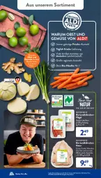 Gazetka promocyjna AldiSud - NÄCHSTE WOCHE - Gazetka - ważna od 27.01 do 27.01.2024 - strona 38 - produkty: aldi, bio, Bio-Obst, eis, elle, gewürz, hähnchenflügel, natur, obst, Obst und Gemüse, reis, rezept, rezepte, rum, Ti, und gemüse