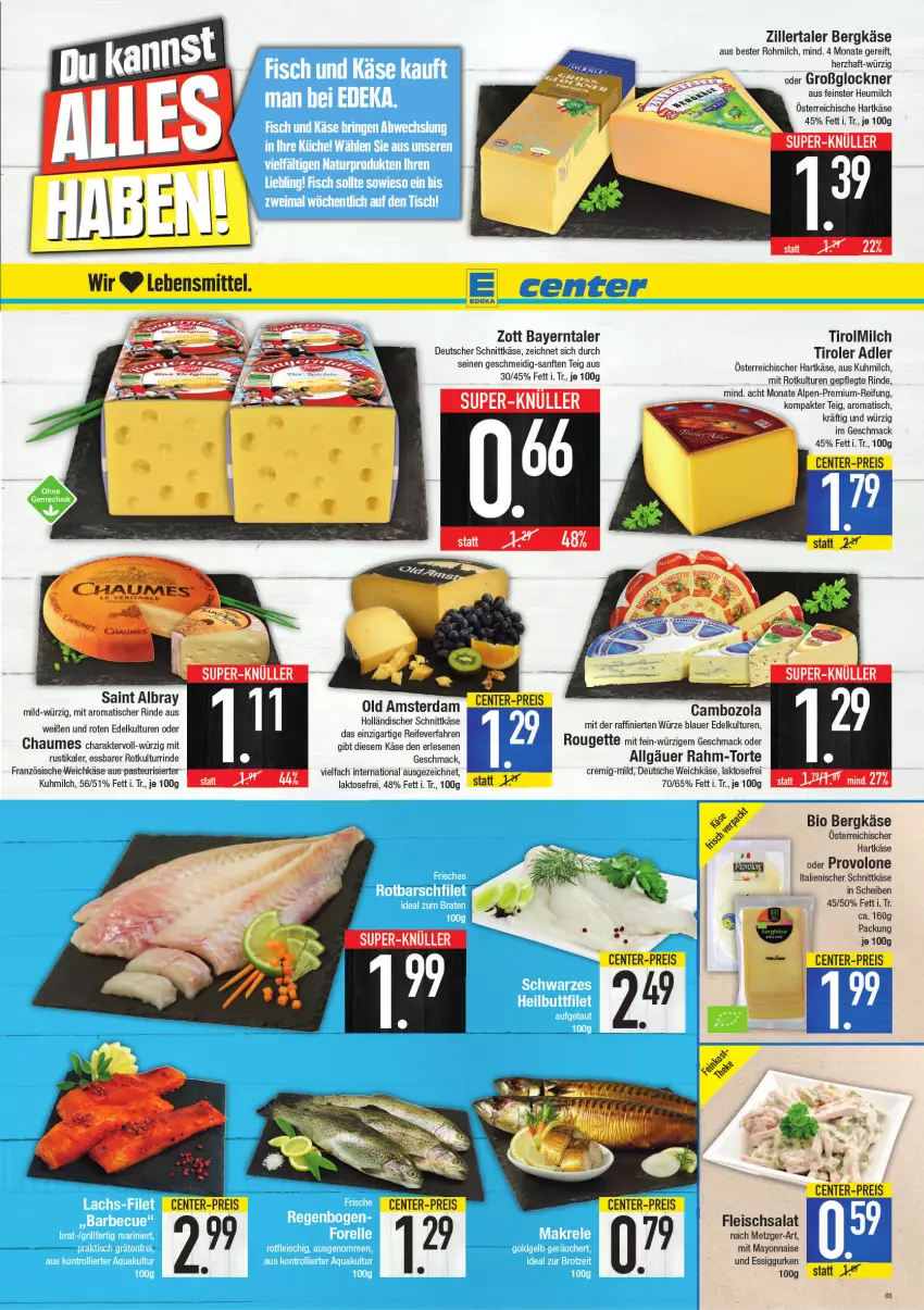 Aktueller Prospekt E Center - Angebote der Woche - von 10.01 bis 15.01.2022 - strona 3 - produkty: fisch, grill, Käse, küche, natur, ring, Ti, tisch