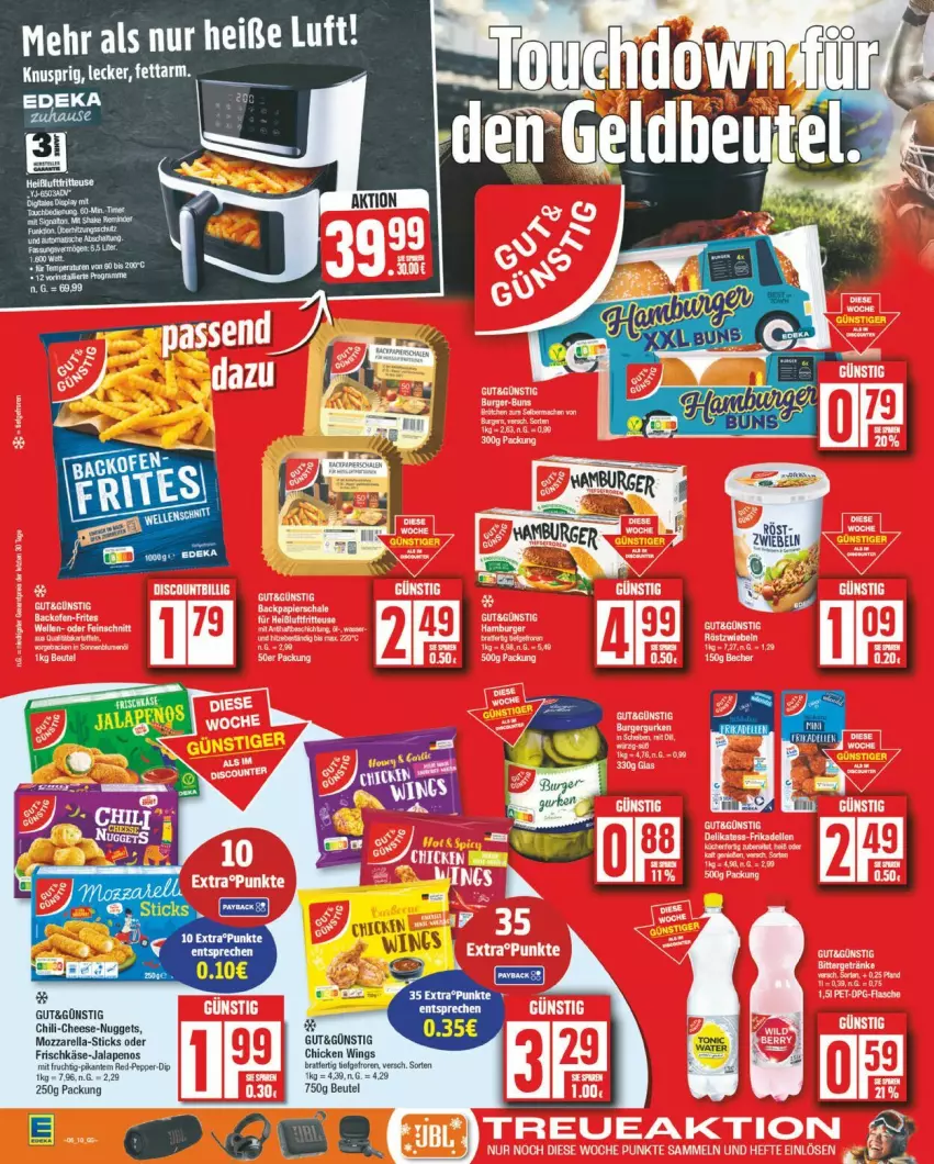 Aktueller Prospekt Edeka - Prospekte - von 03.02 bis 08.02.2025 - strona 10 - produkty: chili, deka, dip, frischkäse, frucht, Käse, LG, mit frucht, mozzarella, nuggets, rel, Ti, zwiebel, zwiebeln