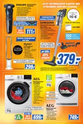 Gazetka promocyjna Expert Technomarkt - Prospekte - Gazetka - ważna od 30.08 do 30.08.2022 - strona 3 - produkty: akku, akku-handstaubsauger, aqua, auer, auto, bürste, dell, eis, ente, fernbedienung, fisch, fische, Germ, handstaubsauger, herrenrasierer, latte, lieferservice, Mode, netflix, Protex, rasierer, Reinigung, rosen, rum, Samsung, Spektrum, Spezi, staubsauger, Teleskop, Ti, timer, tisch, Trockner, trommel, turmventilator, ventilator, wäschetrockner, waschmaschine, wasser