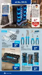 Gazetka promocyjna AldiSud - IN ZWEI WOCHEN - Gazetka - ważna od 09.12 do 09.12.2023 - strona 2 - produkty: aufbewahrungsbox, dell, eis, elle, gabel, gsw, Hobby, Kombizange, LG, magazin, messer, Messerset, Mode, Radio, reis, schubladen, Seitenschneide, smartphone, Ti, tisch, wasser, Wasserpumpenzange, werkzeug