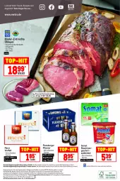 Gazetka promocyjna Metro - Food - Gazetka - ważna od 09.03 do 09.03.2022 - strona 16 - produkty: abholpreise, angebot, angebote, bügel, bügelflasche, burger, eis, entrecôte, flasche, flensburger, geschirr, geschirrspülmittel, getränk, getränke, ilag, LG, merci, Metro, metro gastro, Palette, pils, pilsener, Rauch, reis, rezept, rezepte, rind, rinder, rwe, somat, spülmittel, Ti, top-hit, xxl-packung