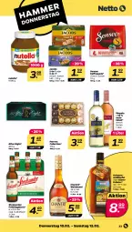 Gazetka promocyjna Netto - Angebote ab Montag - Gazetka - ważna od 12.02 do 12.02.2022 - strona 23 - produkty: after eight, chantré, ferrero, jacobs, kaffee, kaffeepads, kräuter, nutella, senseo, Ti, wein, weinbrand