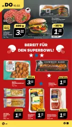 Gazetka promocyjna Netto - Angebote ab Montag - Gazetka - ważna od 12.02 do 12.02.2022 - strona 24 - produkty: bacon, burger, burger buns, dell, elle, frikadellen, grill, hot dog, Ti, wedges