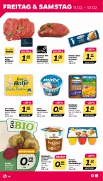 Gazetka promocyjna Netto - Angebote ab Montag - Gazetka - ważna od 12.02 do 12.02.2022 - strona 28 - produkty: Arnica, Becher, beste butter, bio, braten, brötchen, butter, danone, frau antje, frischkäse, frucht, fruchtzwerge, hochland, kalbsschnitzel, Käse, miree, mondamin, natur, rote bete, sandwich, schnitzel, schoko, Sonntagsbrötchen, Ti, vanille