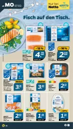 Gazetka promocyjna Netto - Angebote ab Montag - Gazetka - ważna od 12.02 do 12.02.2022 - strona 6 - produkty: dell, elle, filet, filets, fisch, frikadellen, garnelen, hering, Herings, lachs, lachsfilet, lachsfilets, Makrele, Makrelenfilets, Räucherlachs, rel, ring, Ti, tisch, Wild, wildlachs