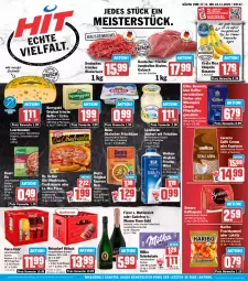 Gazetka promocyjna Hit - Wochenprospekt - Gazetka - ważna od 22.11 do 22.11.2025 - strona 1 - produkty: auto, banane, bananen, beutel, braten, brut, Buko, butter, caffè crema, chiquita, coca-cola, cola, die ofenfrische, Dr. Oetker, eilles gourmet, eis, espresso, filterkaffee, flasche, frische milch, frischkäse, frucht, früchte, früchten, fruchtgummi, gin, glasflasche, gulasch, haribo, holländischer schnittkäse, irische butter, joghur, joghurt, jungbullen, kaffee, kaffeepads, Käse, kerrygold, knorr, knorr fix, Lakritz, landliebe, landliebe joghurt, lavazza, leerdammer, mac, Meister, Mett, metternich, milch, milka, mövenpick, mumm, nuss, oder espresso, oder lakritz, Ofen, reis, reiss, rind, rinder, schnittkäse, schoko, schokolade, sekt, senseo, ssd, Ti, tisch, tradizionale, weihenstephan, ZTE