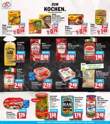 Gazetka promocyjna Hit - Wochenprospekt - Gazetka - ważna od 26.07 do 26.07.2025 - strona 10 - produkty: beanz, bertolli, beutel, bio, bohne, bohnen, Brühe, delikatess sauce, eis, filet, filets, fisch, geback, gewürz, Gewürzgurke, gewürzgurken, gurke, gurken, hawesta, heinz, hering, Herings, heringsfilets, Kette, maggi, meica, nudel, nudeln, nuss, pasta, Pasta Sauce, pesto, pinienkerne, reis, ring, salat, sauce, saucen, saupiquet, suppe, suppen, thunfisch, Thunfischsalat, Ti, walnuss, walnusskerne, würstchen, ZTE