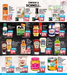 Gazetka promocyjna Hit - Wochenprospekt - Gazetka - ważna od 26.07 do 26.07.2025 - strona 11 - produkty: apfel, apfelmus, bertolli, bio, chili, cocktail, creme, Dr. Oetker, eis, feinkost, flasche, frucht, gin, heinz, ketchup, knorr, kokos, kokosmilch, Kühne, löwensenf, mayonnaise, milch, miracel, miracel whip, natur, nudel, nudeln, olive, oliven, olivenöl, orange, orangen, oryza, pfirsich, Pink Lady, reis, reiss, sauce, saucen, schlemmersauce, senf, Spezi, Ti, tisch, veggie, Yo, ZTE