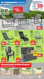 Gazetka promocyjna Thomas Philipps - Gazetka - ważna od 10.05 do 10.05.2025 - strona 2 - produkty: abdeckhaube, armlehnen, Bank, braun, dell, eis, elle, ente, Garten, Holz, kissen, LG, lounge-set, Mode, reis, rel, Ria, Schaukel, sessel, sitzkissen, Sofa, sonnensegel, stapelstuhl, Stühl, stuhl, Tasche, Ti, tisch, tragetasche, uv-schutz, vorteilspreis