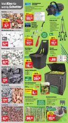 Gazetka promocyjna Thomas Philipps - Gazetka - ważna od 10.05 do 10.05.2025 - strona 7 - produkty: bambus, Beetumrandung, blume, blumen, braun, eis, ente, Garten, Gartenpumpe, Gartenschere, haselnuss, heckenschere, Holz, jumbo, Komposter, Kraut, latte, Laufrad, Lavamulch, LG, Mantel, natur, nuss, reis, Schere, schott, staketenzaun, Ti, unkrautvernichter, vorteilspreis, wasser