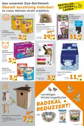 Gazetka promocyjna  - Gazetka - ważna od 24.02 do 24.02.2024 - strona 15 - produkty: beutel, bosch, catsan, decke, dreamies, eis, fleecedecke, hühner, katzenfutter, katzennahrung, katzensnack, Katzenstreu, nassfutter, nerf, pedigree, Perfect Fit, sac, snack, Ti, Vogelfutter, whiskas