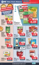 Gazetka promocyjna Combi - Prospekte - Gazetka - ważna od 26.08 do 26.08.2023 - strona 14 - produkty: angebot, angebote, aprikose, aprikosen, auer, aufstrich, Becher, beutel, bockwurst, bohne, bohnen, bonduelle, bonduelle goldmais, cocktail, creme, Dicke Sauerländer Bockwurst, Dr. Oetker, eis, elle, erbsen, fisch, flasche, frucht, fruchtaufstrich, gin, Goldmais, kichererbsen, kidney, knorr, knorr fix, knorr pasta, linsen, mais, Mett, metten, nuss, nusspli, orange, orangen, Paradies Creme, pasta, pasta snack, pfirsich, pfirsiche, pflanze, pflanzen, Pflanzenöl, pudding, reis, reiss, sauce, saucen, saupiquet, snack, suppe, suppen, suppenliebe, thunfisch, Ti, Weiße Bohnen, wurst, ZTE