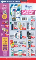 Gazetka promocyjna Combi - Prospekte - Gazetka - ważna od 26.08 do 26.08.2023 - strona 18 - produkty: angebot, angebote, Apotheke, arla, auer, beutel, blend-a-med, brause, bruno banani, bürste, bürsten, deo, deospray, doppelherz, dove, dusche, eis, erde, flasche, gin, Guhl, Haarlack, haarspray, ilag, lack, magnesium, magnesium 400, mars, pasta, portionsbeutel, reis, roll-on, schwarzkop, schwarzkopf, shampoo, shampoo oder spülung, Spiele, spülung, tablet, tablett, Tablette, Taft, Ti, vita, Vitamin C, Vitamine, whiskas, zahnbürste, zahnpasta, ZTE