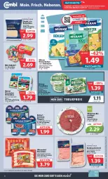 Gazetka promocyjna Combi - Prospekte - Gazetka - ważna od 26.08 do 26.08.2023 - strona 8 - produkty: angebot, angebote, aufschnitt, babybel, Becher, bio, braten, bratenaufschnitt, bresso, butter, butterkäse, eis, friesischer hirtenkäse, frischkäse, Geflügel, gouda, hirtenkäse, Käse, käsescheiben, milram, mini babybel, natur, Reibekäse, reinert, reis, salami, schinken, Ti, wiesenhof, wiltmann, ZTE