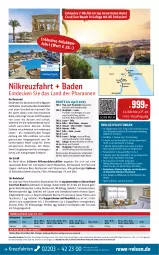 Gazetka promocyjna Rewe Reisen - Reiseprospekt - Gazetka - ważna od 31.01 do 31.01.2025 - strona 26 - produkty: alkohol, alkoholfreie getränke, aqua, Bad, ball, bett, Betten, buch, Coral, decke, dusche, eis, elle, ente, frucht, Garten, getränk, getränke, inklusivleistungen, korb, kreuzfahrten, Liege, Mode, pool, pril, reis, reiseverlauf, rel, rezept, ring, sim, Sport, Ti, tisch, uhr, wasser, wellnessbereich