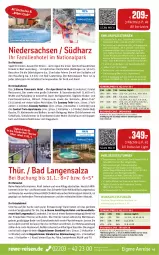 Gazetka promocyjna Rewe Reisen - Reiseprospekt - Gazetka - ważna od 31.01 do 31.01.2025 - strona 43 - produkty: angebot, angebote, auer, axe, Bad, Bademantel, bett, Betten, bettwäsche, bier, buch, drink, drinks, dusche, eis, elle, Etagenbett, flasche, Gesundheit, getränk, getränke, handtuch, HP, inklusivleistungen, kaffee, kaffeespezialitäten, Kinder, kraft, küche, Küchen, kuchen, Küchenzeile, kurtaxe, LG, Mantel, natur, Reinigung, reis, ring, rosen, sac, salat, salz, Schal, schlafsofa, schlafzimmer, snack, Sofa, Spezi, suppe, suppen, Ti, tuc, Tucher, uhr, usb, vita, wasser, wein, Yo