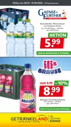 Gazetka promocyjna Getraenkeland - Gazetka - ważna od 01.08 do 01.08.2026 - strona 10 - produkty: Alwa, bestpreis, bestpreise, brause, burger, eis, Elan, getränk, getränke, himbeer, mineralwasser, reis, Ti, wasser