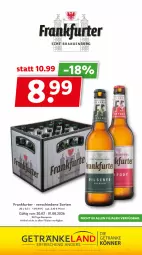 Gazetka promocyjna Getraenkeland - Gazetka - ważna od 01.08 do 01.08.2026 - strona 9 - produkty: Elan, frankfurter, getränk, getränke, Ti