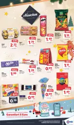 Gazetka promocyjna Combi - Prospekte - Gazetka - ważna od 23.12 do 23.12.2023 - strona 15 - produkty: beutel, chips, chipsfrisch, cracker, eis, eiskonfekt, erdnuss, ferrero, Ferrero Rocher, flippies, funny-frisch, gin, gutschein, gutscheine, hanuta, Käse, lachgummi, lorenz, mais, milka, milka schokolade, Nimm 2, nippon, nuss, Ofen, pringles, reis, ring, schoko, schokolade, snack, Ti, waffeln, weihnachten, ZTE