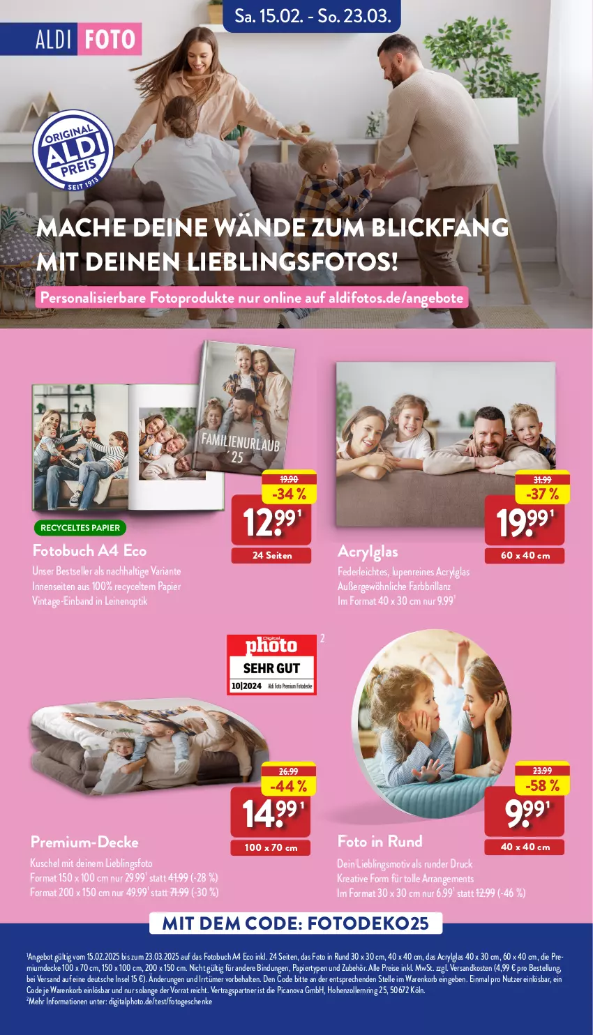 Aktueller Prospekt Aldi Nord - Von Montag - von 17.02 bis 22.02.2025 - strona 49 - produkty: aldi, angebot, angebote, buch, decke, eis, elle, Fotobuch, korb, leine, LG, mac, ndk, papier, Persona, reis, Ria, ring, Ti, tiefpreis