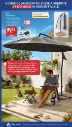 Gazetka promocyjna Aldi Nord - Von Montag - Gazetka - ważna od 22.02 do 22.02.2025 - strona 44 - produkty: aldi, ampelschirm, angebot, angebote, bio, eis, Finish, Garten, gin, latte, möbel, reis, ring, schirme, sonnenschirm, Ti, uv-schutz, wasser, ZTE