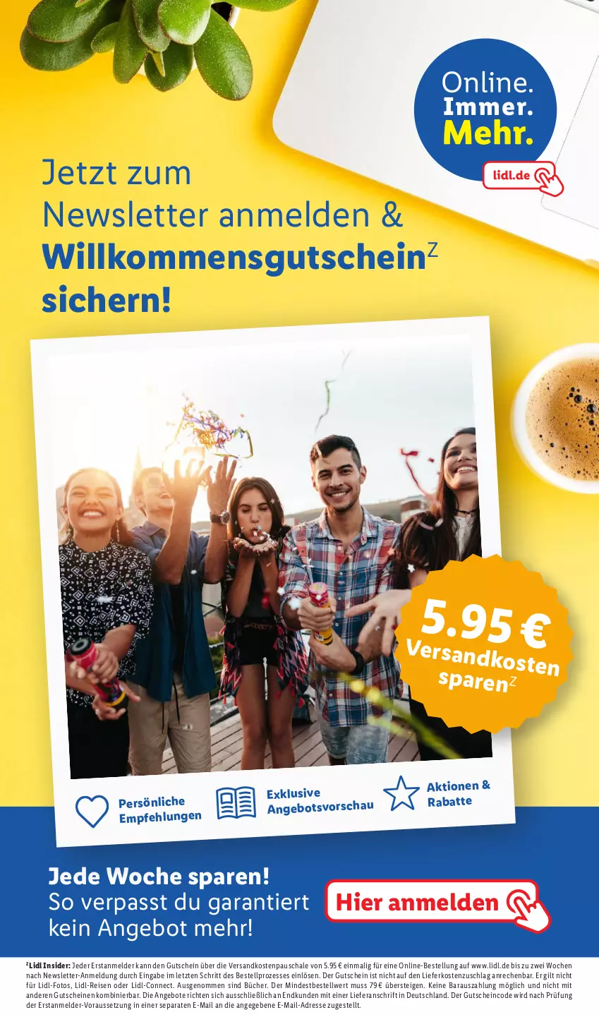 Aktueller Prospekt Lidl - Aktionsprospekt - von 17.07 bis 22.07.2023 - strona 63 - produkty: angebot, angebote, eis, gutschein, gutscheine, heinz, ndk, reis, Schal, Schale, Ti, ZTE