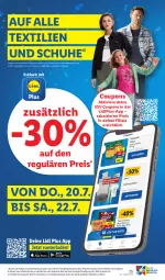 Gazetka promocyjna Lidl - Aktionsprospekt - Gazetka - ważna od 22.07 do 22.07.2023 - strona 31 - produkty: angebot, coupon, coupons, eis, reis, schuhe, Ti, weck