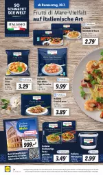 Gazetka promocyjna Lidl - Aktionsprospekt - Gazetka - ważna od 22.07 do 22.07.2023 - strona 42 - produkty: buch, eis, frutti di mare, garnelen, italiamo, mascarpone, Muscheln, pasta, reis, reiseveranstalter, sauce, Ti