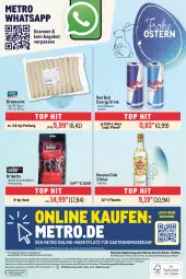 Gazetka promocyjna Metro - Food - NonFood - Gazetka - ważna od 20.03 do 20.03.2024 - strona 36 - produkty: abholpreise, angebot, angebote, auer, bratwurst, briketts, drink, eis, elle, energy drink, flasche, getränk, getränke, Havana Club, ilag, Metro, metro gastro, Palette, Rauch, red bull, reis, rwe, sac, teller, Ti, wurst