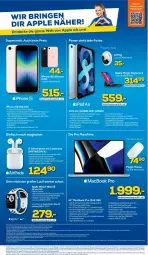 Gazetka promocyjna Euronics - Prospekte - Gazetka - ważna od 08.06 do 08.06.2022 - strona 7 - produkty: Apple, asti, bio, eis, elle, ente, fanta, gin, GPS, ipad, ipad air, iphone, IPhone SE, kamera, lion, mac, macbook, macbook pro, reis, ring, säge, tee, Ti, tisch, torte, usb