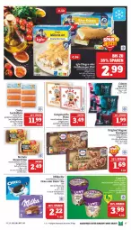 Gazetka promocyjna Marktkauf - Prospekt - Gazetka - ważna od 10.06 do 10.06.2023 - strona 17 - produkty: daim, eis, filegro, filet, filets, gin, iglo, lachs, lachsfilet, lachsfilets, mccain, milka, Müller, müllerin art, oreo, original wagner, pizza, reis, rel, rustipani, Ti, tisch, tuc, wagner, ZTE