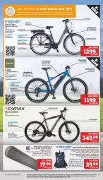 Gazetka promocyjna Marktkauf - Prospekt - Gazetka - ważna od 10.06 do 10.06.2023 - strona 35 - produkty: akku, blaupunkt, E-Bike, eis, elle, fernbedienung, fisch, fische, gabel, Kette, Mountainbike, nexus, reifen, reis, rucksack, rücktrittbremse, rwe, sac, sattel, sattelstütze, Schal, schlafsack, schuhe, shimano, Signal, tee, Ti