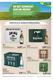 Gazetka promocyjna Metro - Regionaler Flyer - Gazetka - ważna od 31.05 do 31.05.2025 - strona 103 - produkty: Alwa, apfel, apfelsaft, berliner, flasche, getränk, getränke, Lübzer, mac, mineralwasser, Palette, pils, pilsner, ring, saft, Ti, wasser